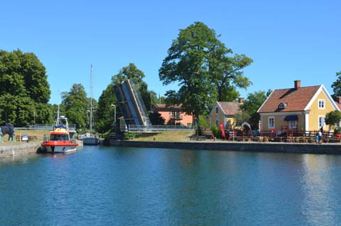 Der Göta Kanal bei Motala